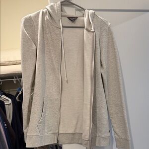 Women’s Eddie Bauer Gray Zip-Up Hoodie Size S